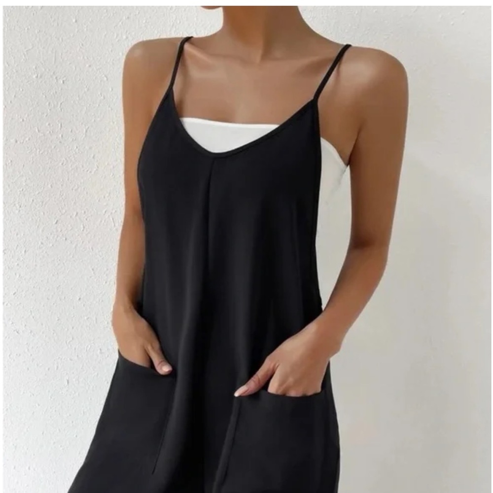 SHEIN EZWear  Sleeveless Romper-‎ NWT- - Picture 2 of 7